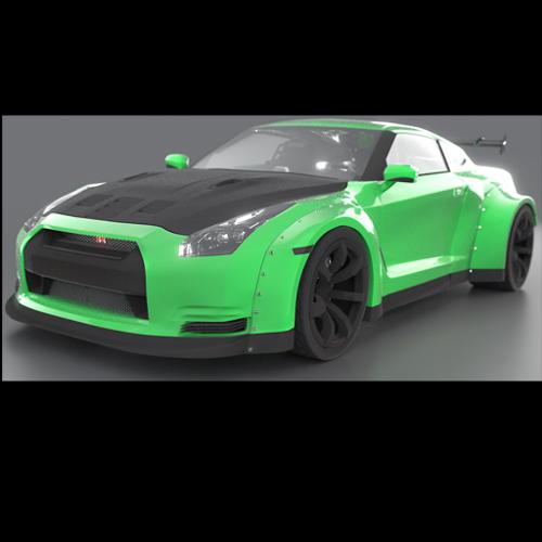 Wide Body Nissan GTR preview image